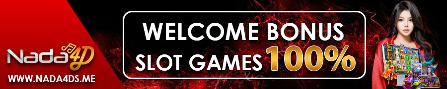 nada4d welcome bonus slot games 100%