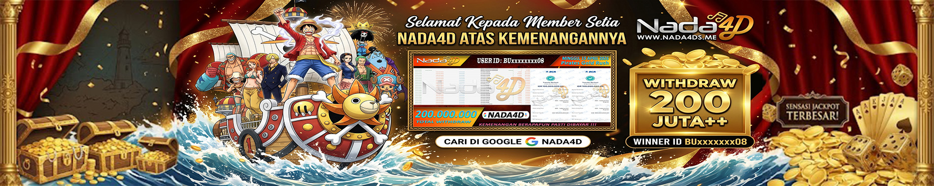 JP MEMBER NADA4D 200JT